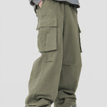 Casual Loose Three-dimensional Pocket Street Overalls – Trendy Youth Trousers for Daily Wear