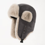 Winter Warm Suede Earmuffs Hat – Cozy, Stylish, and Protective | Soft Suede, Men & Women Cold Weather Accessory