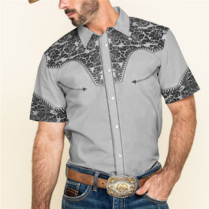 3D Personalized Printing T-Shirt for Men – Summer Loose Lapel Shirt Casual Streetwear Clothing