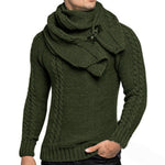 Men Winter Sweater Fashion Slim Fit Pullover | Man Warmth Tops | Classic Colors for Winter Style