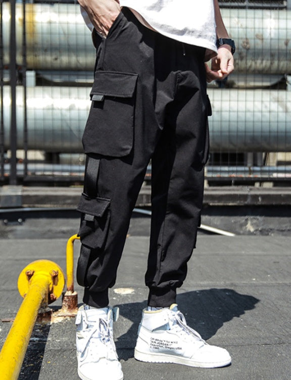 Men’s Workwear Nine-Point Casual Harem Pants – Comfortable Cotton, Loose Fit, Relaxed Everyday Trousers