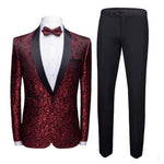 Men’s Wedding Suit Set – Elegant 2-Piece Dress Suit for Formal Events, Banquets & Parties