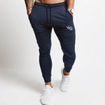 Men’s Spring & Autumn Casual Slim Sports Pants – Printed Pencil Trousers for Youth, Comfortable Everyday Wear