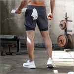 Men’s Summer Running Shorts – 2-in-1 Sports Shorts for Gym, Jogging & Outdoor Fitnes