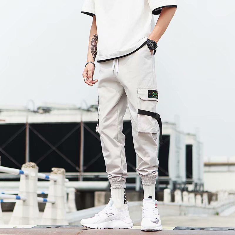 Men’s Hip Hop Jogger Pants – Stylish Streetwear, Comfortable Loose-Fit Sweatpants, Multiple Colors and Sizes