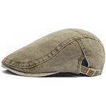 Retro Washed Denim Cowboy Beret – Fashion Casual Baseball Cap | Adjustable Cotton, Sun Protection, Summer Spring Autumn Hat