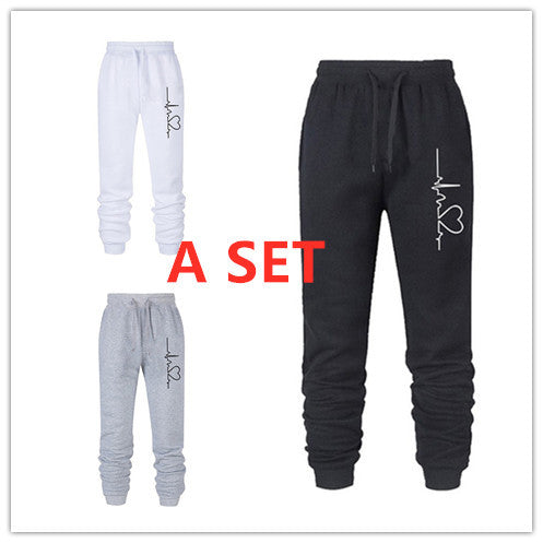 Harajuku Loose Joggers – Wide Leg Cotton Sweatpants for Women, Harem Pants for Commuting & Casual Wear