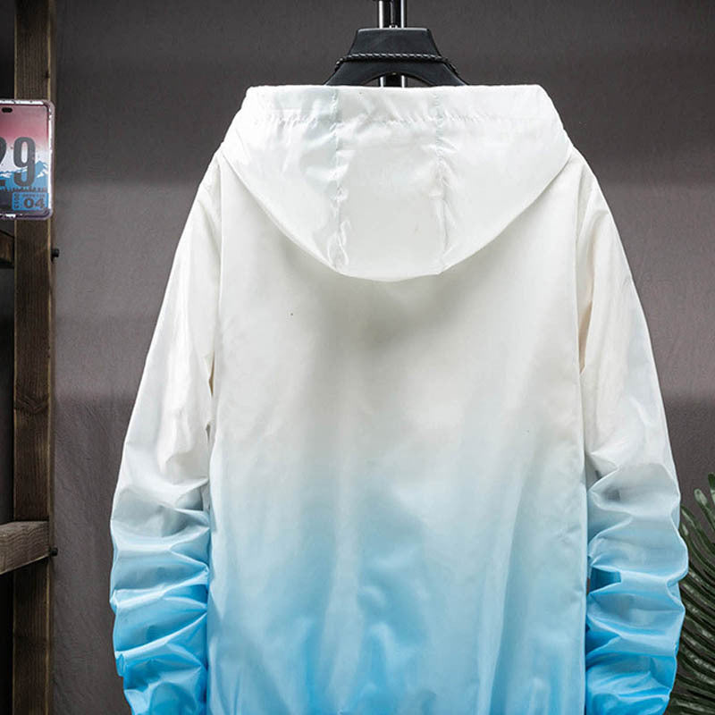 Sun Protection Clothing Fashion Thin Skin | Quick-Drying, Anti-UV Hooded Jacket | Ultra-Light Gradient Colors