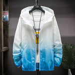 Sun Protection Clothing Fashion Thin Skin | Quick-Drying, Anti-UV Hooded Jacket | Ultra-Light Gradient Colors