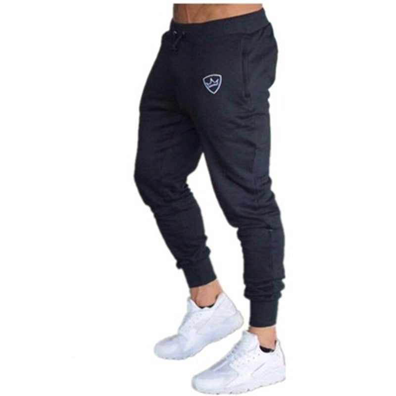 Men’s Casual Gym Pants – Cotton Running and Sports Trousers, Comfortable Summer and Spring Activewear, Sizes M-XXL