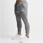 Men’s Spring & Autumn Casual Slim Sports Pants – Printed Pencil Trousers for Youth, Comfortable Everyday Wear
