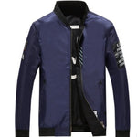 Men’s Reversible Flight Jacket – Casual Lightweight Autumn & Winter Zip-Up Coat for Daily Wear
