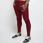 Men’s Spring & Autumn Casual Slim Sports Pants – Printed Pencil Trousers for Youth, Comfortable Everyday Wear