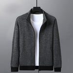 Men’s Stand Collar Jacket – Casual Lightweight Zip-Up Coat for Everyday or Outdoor Wear