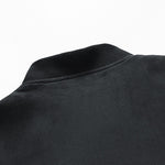 Men’s Suede Stand Collar Jacket – Casual Double Zipper Pocket Coat for Autumn & Daily Wear