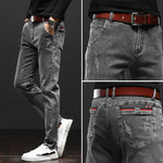 Men’s Jeans Clothing – Youth Pop Casual Denim Pants | Comfortable Cotton Blend Trousers