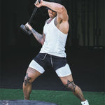 Men’s Summer Running Shorts – 2-in-1 Sports Shorts for Gym, Jogging & Outdoor Fitnes