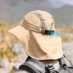 Men’s Summer Sun Protection Hat – Outdoor Polyester Dome Hat | Breathable, Lightweight, Free Size