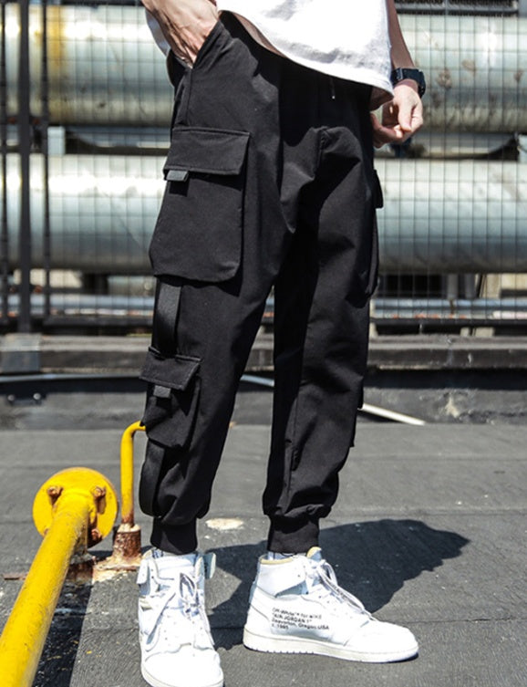 Men’s Workwear Nine-Point Casual Harem Pants – Comfortable Cotton, Loose Fit, Relaxed Everyday Trousers