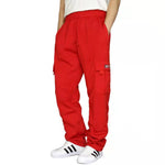 Men’s Elastic Waist Jogger Pants – Stretch Sweatpants with Drawstring for Sports, Running, and Casual Wear