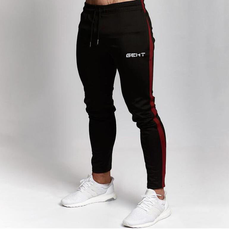 Men’s Casual Gym Pants – Cotton Running and Sports Trousers, Comfortable Summer and Spring Activewear, Sizes M-XXL