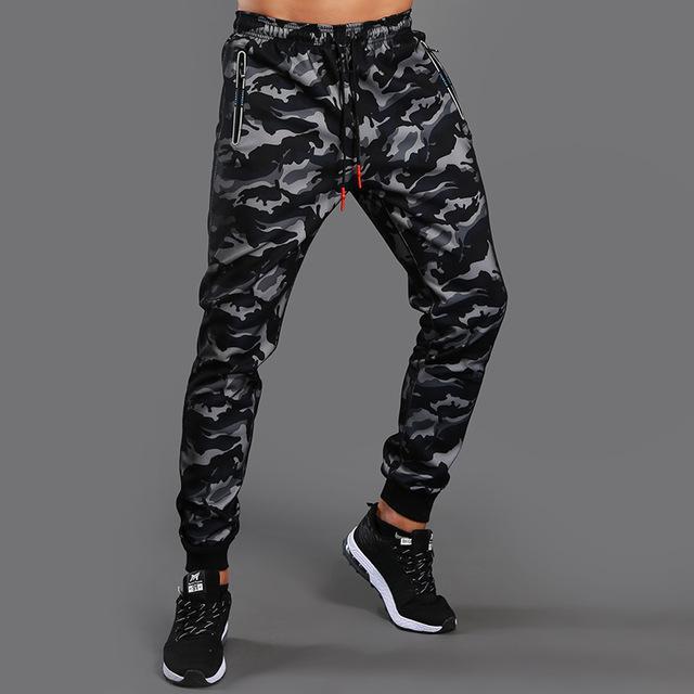 Men’s Camouflage Sports Pants – Casual, Comfortable Long Pants for Fitness, Outdoor Activities, and Everyday Wear