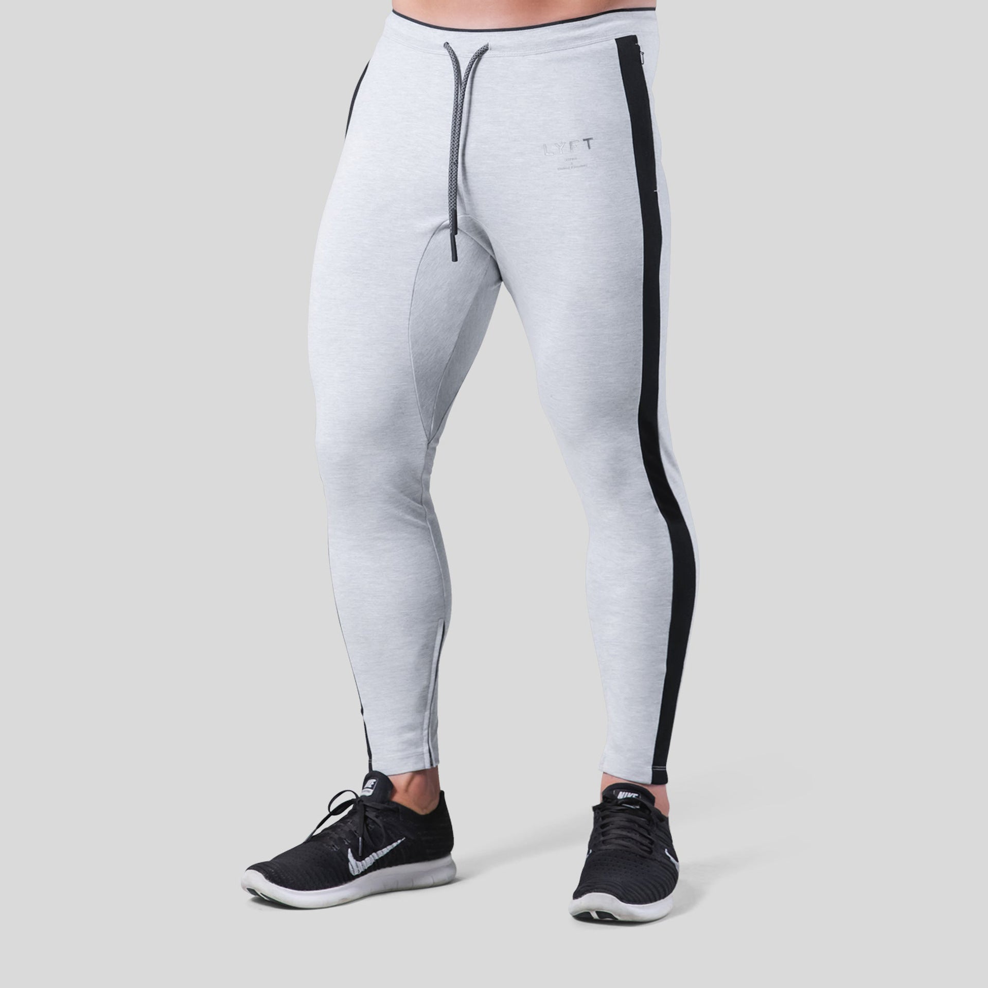 Men’s Sports and Leisure Fitness Pants – Comfortable Polyester Blend, Ideal for Gym, Running, and Casual Exercise