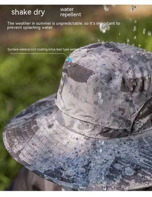 Men’s Outdoor Sun Hat – Adjustable Nylon Hiking, Climbing & Fishing Hat | Breathable, Waterproof, Windproof, Summer Sun Protection