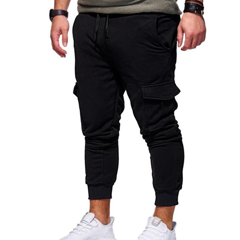 Men Sport Jogger Pants – Stretch Sweatpants with Lycra Fabric for Gym, Running & Daily Comfort