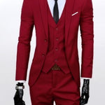 Custom Made Men’s Suit – Tailored Two-Piece Formal Outfit for Business, Wedding & Casual Events