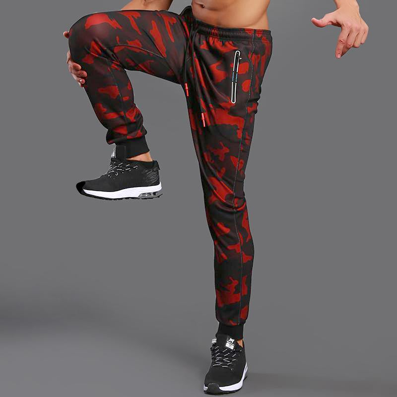 Men’s Camouflage Sports Pants – Casual, Comfortable Long Pants for Fitness, Outdoor Activities, and Everyday Wear