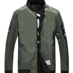 Men’s Reversible Flight Jacket – Casual Lightweight Autumn & Winter Zip-Up Coat for Daily Wear