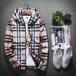 Covrlge Men’s Camouflage Jacket – Hooded Casual Luminous Zipper Coat for Spring Fashion