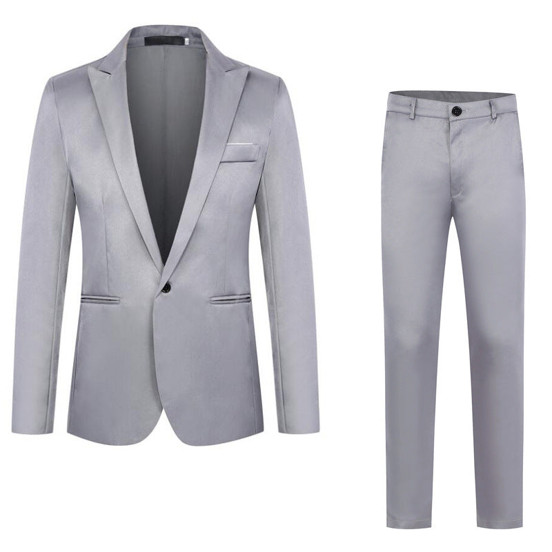 Men’s Wedding Tuxedo Suit – Classic Formal Blazer and Pants Set for Business, Party & Special Events