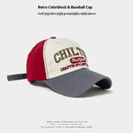 Retro Color Matching Baseball Cap – Adjustable Summer Sun Hat for Baby Boys & Girls | Breathable Dome Hat