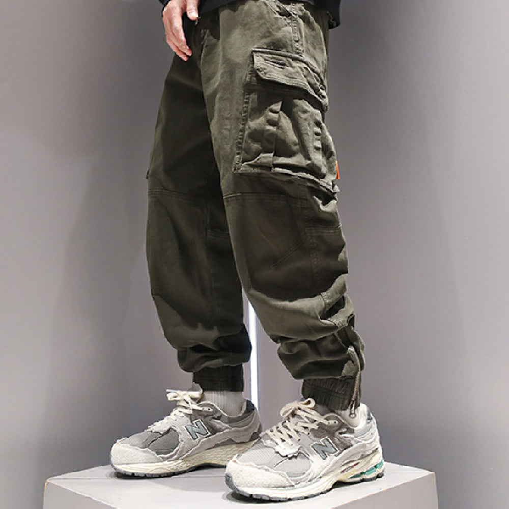 Foot Binding Zipper Design, Niche Casual Pants