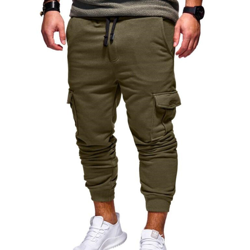 Men Sport Jogger Pants – Stretch Sweatpants with Lycra Fabric for Gym, Running & Daily Comfort