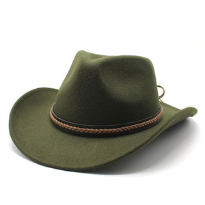 Men’s & Women’s Felt Fedora Hat – Stylish Cotton Hat | Casual Outdoor, Satin Finish, Adjustable, Multiple Colors