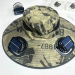 Men’s Big Brim Fishing Hat – Acrylic Dome Hat with UV Protection | Breathable Summer Sunshade Hat