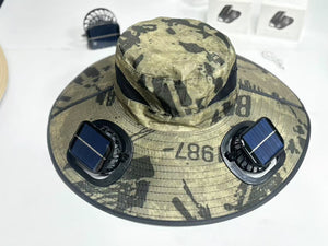 Men’s Big Brim Fishing Hat – Acrylic Dome Hat with UV Protection | Breathable Summer Sunshade Hat