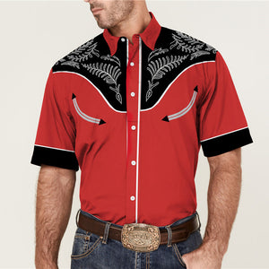 3D Personalized Printing T-Shirt for Men – Summer Loose Lapel Shirt Casual Streetwear Clothing
