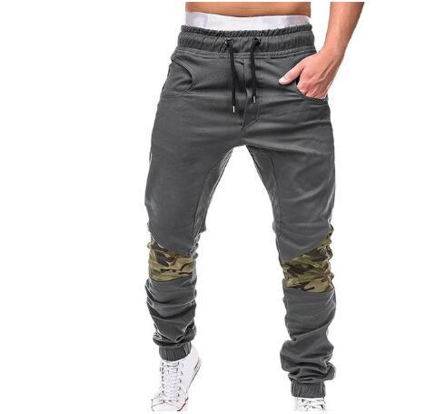 Men’s Casual Pencil Pants – Loose Cotton Blend Trousers with Belt, Comfortable Mid-Waist Youth Pants