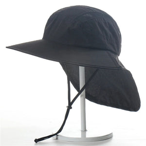 Men’s Summer Sun Protection Hat – Outdoor Polyester Dome Hat | Breathable, Lightweight, Free Size