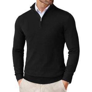 Autumn Men’s Zipper Sweater – Ultra-Thin Lightweight Jacket for Casual Street Style