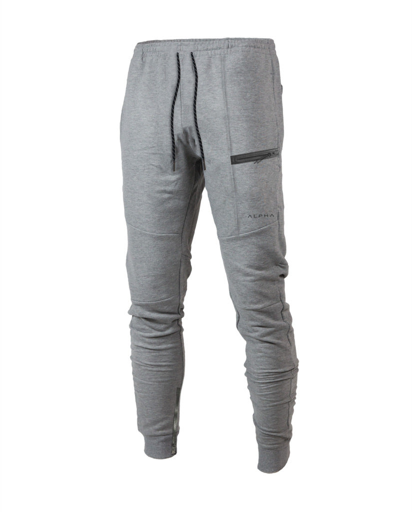Men Fitness Jogger Pants – Casual Sweatpants with Pockets, High Street Style Sports Trousers