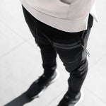 Men Fitness Jogger Pants – Casual Sweatpants with Pockets, High Street Style Sports Trousers