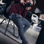 Men Fitness Jogger Pants – Casual Sweatpants with Pockets, High Street Style Sports Trousers