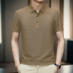 Men’s Asymmetric Nylon T-shirt | Lightweight Casual Summer Top in Multiple Colors