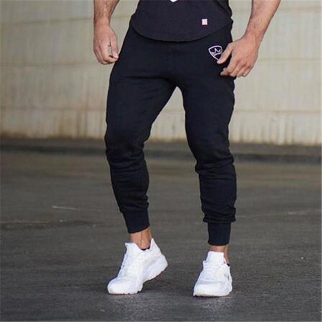 Men’s Casual Gym Pants – Cotton Running and Sports Trousers, Comfortable Summer and Spring Activewear, Sizes M-XXL