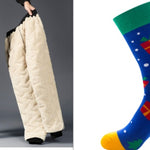 Men’s Padded Cotton Trousers with Cashmere – Warm Winter Pants, Middle Waist, Soft and Comfortable, Sizes L-7XL